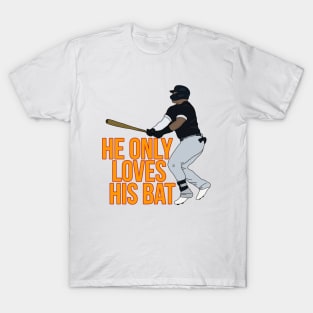 He Only Loves His Bat T-Shirt